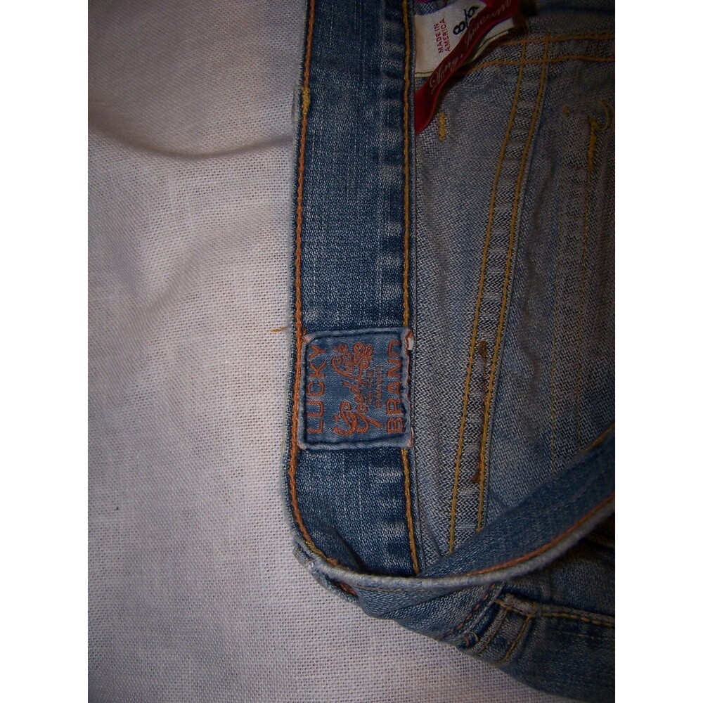 Lucky Brand‎ Socialite Jeans Size (womens) 8/29 Flap Pockets  PREOWNED - Picture 8 of 12
